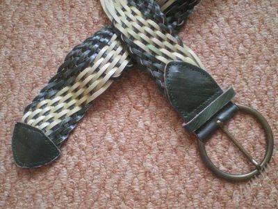 Лот: 1842677. Фото: 1. Ремень из натур. кожи. Ремни, пояса