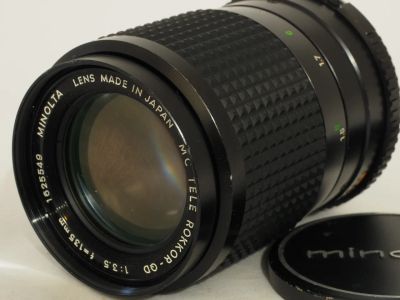 Лот: 2731202. Фото: 1. Minolta MC tele Rokkor-qd 135mm... Объективы