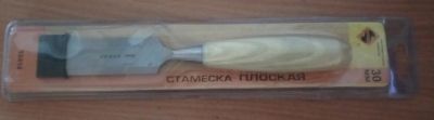 Лот: 13989983. Фото: 1. стамеска плоская 30 мм энкор. Ручной инструмент