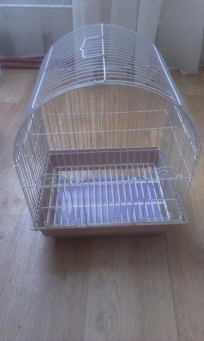 Лот: 6248850. Фото: 1. клетку для птиц или мелких грызунов. Домики, переноски, клетки, когтеточки