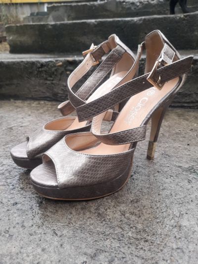 Лот: 25896128. Фото: 1. Босоножки на шпильке, туфли для... Туфли