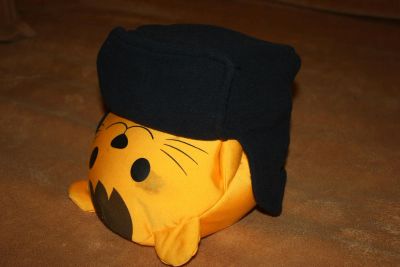 Лот: 4828442. Фото: 1. Шапка ушанка флисовая. Головные уборы