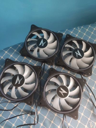 Лот: 16448417. Фото: 1. Комплект вентиляторов от корпуса... Системы охлаждения