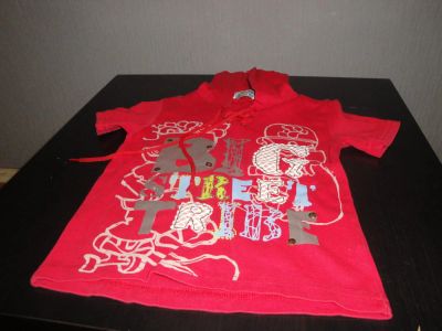 Лот: 4875447. Фото: 1. Футболка красная. Футболки, поло, топы, лонгсливы