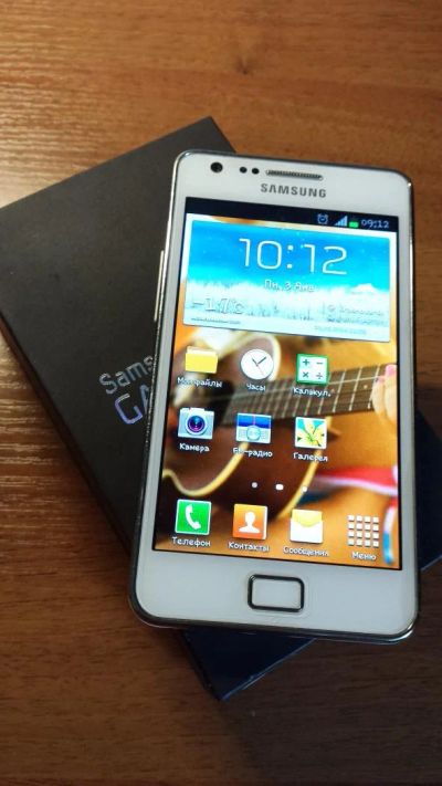 Лот: 4608661. Фото: 1. Samsung Galaxy s2 белый. Без обмена... Смартфоны