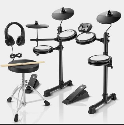Лот: 25899582. Фото: 1. Электронная барабанная установка. Ударные