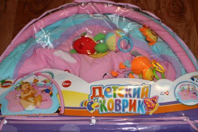 Лот: 5028693. Фото: 1. Детский развивающий коврик. Развивающие