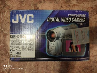 Лот: 17579979. Фото: 1. Видеокамера JVC GR-D50E. Видеокамеры