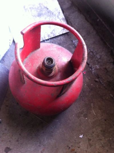 Лот: 4568987. Фото: 1. Баллон, 5 литров, б/у. Баллоны, газ в баллонах