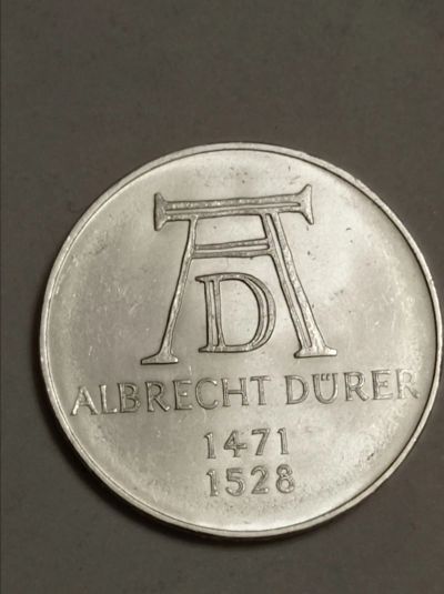 Лот: 21340216. Фото: 1. 5 марок 1971 г. Германия. ФРГ... Германия и Австрия