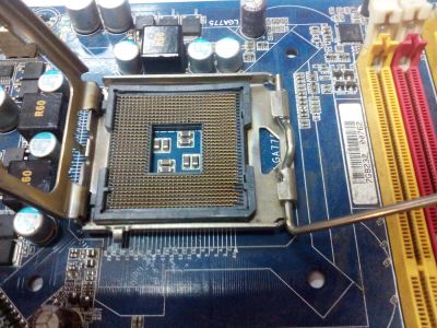 Лот: 7984681. Фото: 1. Материнская плата Gigabyte GA-P35-S3g... Материнские платы