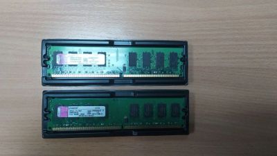 Лот: 17080075. Фото: 1. Память DDR2 4gb (2x 2gb) Kingston... Оперативная память