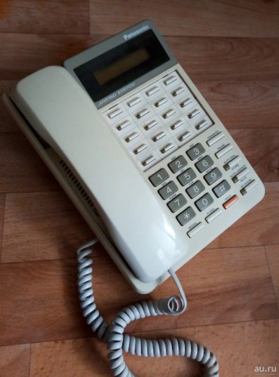 Лот: 1727511. Фото: 1. Старая модель телефон Б/у Панасоник... Проводные телефоны