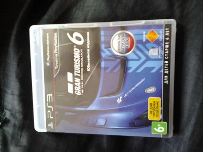 Лот: 4249037. Фото: 1. Gran Turismo 6 лицензия. Игры для консолей