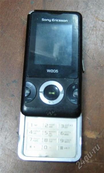 Лот: 1246146. Фото: 1. SonyEricsson W205 на запчасти... Кнопочные мобильные телефоны