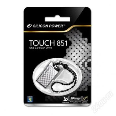 Лот: 753934. Фото: 1. FLASH USB 2.0 Silicon Power Touch... USB-флеш карты