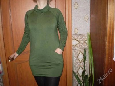 Лот: 36769. Фото: 1. зелёная туника! новьё! 42-44р. Красноярск