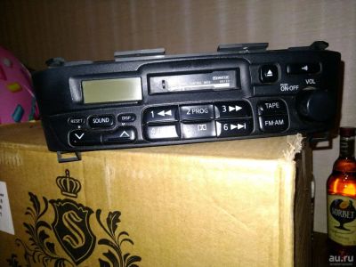 Лот: 13064153. Фото: 1. Штатная магнитола Nissan Wingroad... Автомагнитолы