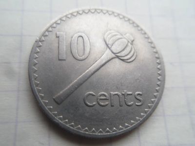 Лот: 21972329. Фото: 1. Фиджи 10 центов 1969. Австралия и Океания
