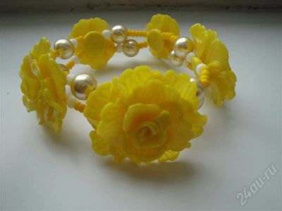 Лот: 450019. Фото: 1. Изделия из полимерной глины... Браслеты