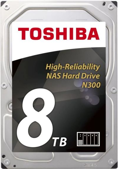 Лот: 10966914. Фото: 1. HDD Toshiba 8Tb HDWN180ezsta... Жёсткие диски