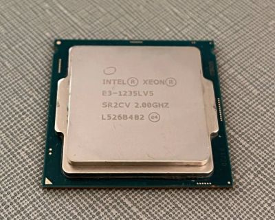 Лот: 19015335. Фото: 1. Процессор Xeon E3-1235L v5. Процессоры