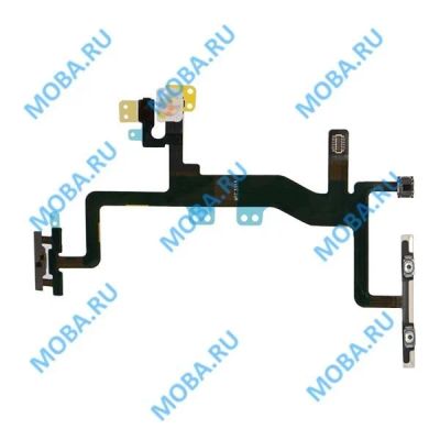 Лот: 14728661. Фото: 1. Шлейф для iPhone 6S на кнопки... Шлейфы, разъёмы