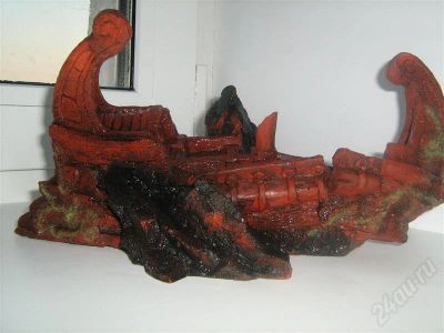 Лот: 731398. Фото: 1. Корабль для аквариума. Грунты, украшения, наполнения