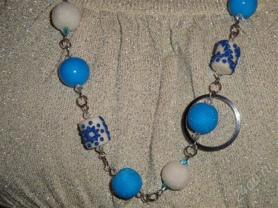 Лот: 341616. Фото: 1. Изделия из полимерной глины колье... Колье