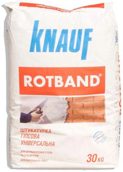 Лот: 8843780. Фото: 1. Ротбанд КНАУФ 30кг. 5шт одним... Смеси, шпатлевки, цемент