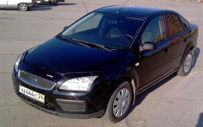 Лот: 935363. Фото: 1. FORD FOCUS, 2007, V-1800, черный. Автомобили
