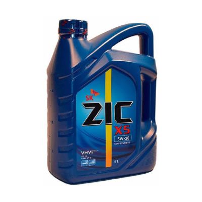 Лот: 12628394. Фото: 1. Zic X5 5w-30 6л. Масла, жидкости