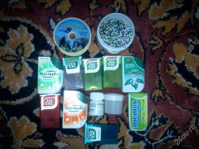 Лот: 1273858. Фото: 1. Бисер разный+леска+коробочки под... Другое (ручная работа)