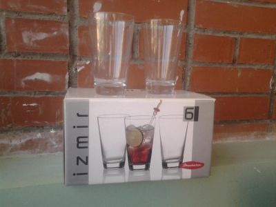 Лот: 4421013. Фото: 1. Стаканы высокие объемные 6 шт. Кружки, стаканы, бокалы