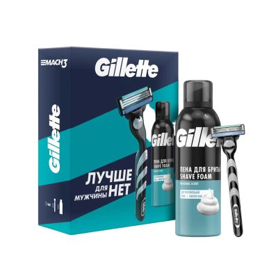 Лот: 23716620. Фото: 1. Жиллетт Мак3 набор бритва со сменной... Лекарства