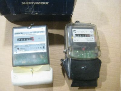 Лот: 25884274. Фото: 1. Электросчётчик бу. Счётчики электроэнергии