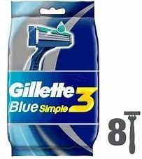 Лот: 10727130. Фото: 1. Gillette Blue3 Simple набор одноразовых... Бритвенные станки и лезвия