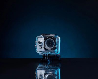 Лот: 19555462. Фото: 1. Экшн-камера Sports X6000-8, серебро. Экшн камеры