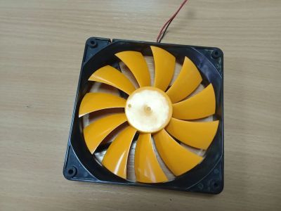 Лот: 25896237. Фото: 1. Кулер 135мм, нестандартный, чуть... Системы охлаждения