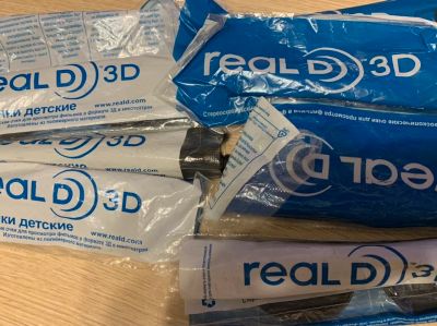 Лот: 15403875. Фото: 1. Real D 3D очки. 3D-очки