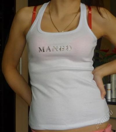 Лот: 1803023. Фото: 1. Майка Mango новая! Обмен не рассматриваю. Футболки, топы и майки
