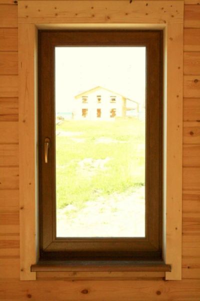 Лот: 8176547. Фото: 1. Одностворчатое окно ПВХ 800*1400... Окна, балконы