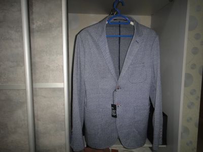 Лот: 25889571. Фото: 1. Пиджак в стиле smart casual премиум-класса... Пиджаки