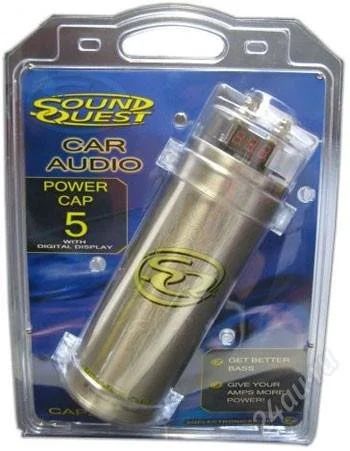 Лот: 1822718. Фото: 1. конденсатор SOUND QUEST CAP-5M. Другое (автозвук)