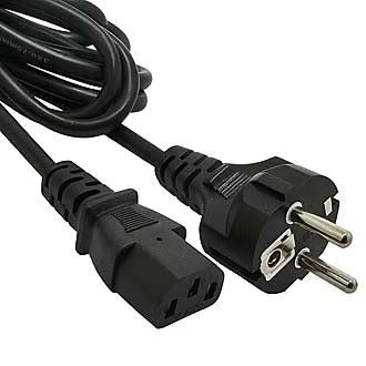 Лот: 3381636. Фото: 1. Сетевой шнур с прямой вилкой. Шлейфы, кабели, переходники