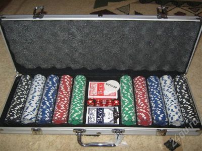 Лот: 678360. Фото: 1. Набор для покера на 500 фишек. Другое (спортивные товары)