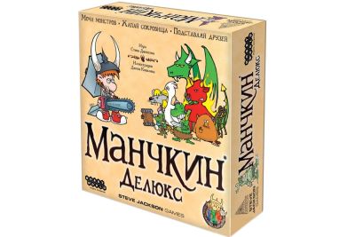 Лот: 5462063. Фото: 1. Настольная игра "Манчкин. Делюкс... Настольные игры, карты