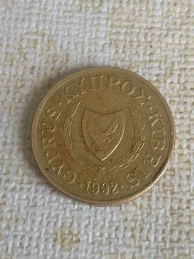 Лот: 18878328. Фото: 1. Кипр 1 цент, 1992 года. Европа