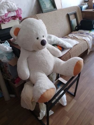 Лот: 25857132. Фото: 1. Большой медведь. Мягкие