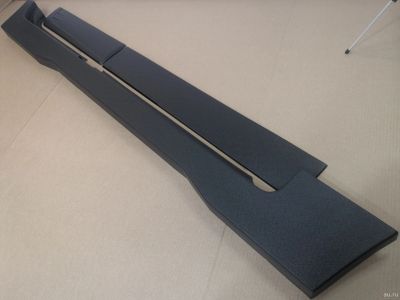 Лот: 17027829. Фото: 1. Накладки на пороги "ПРЯМЫе" с... Детали тюнинга